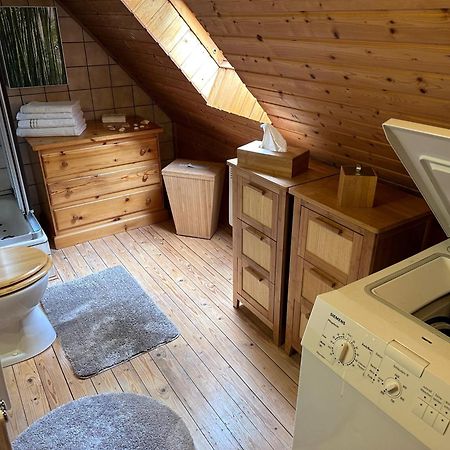 Ferienhaus Am Waldesrand Hatten Bagian luar foto