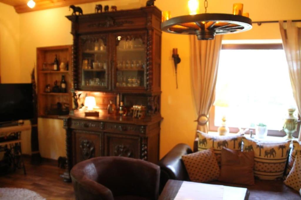 Ferienhaus Am Waldesrand Hatten Bagian luar foto