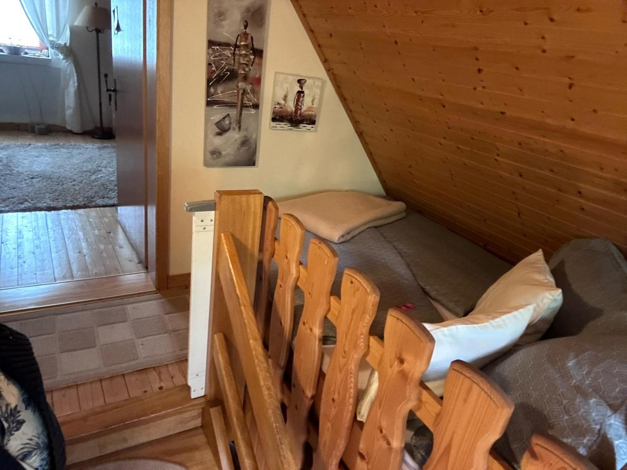 Ferienhaus Am Waldesrand Hatten Bagian luar foto
