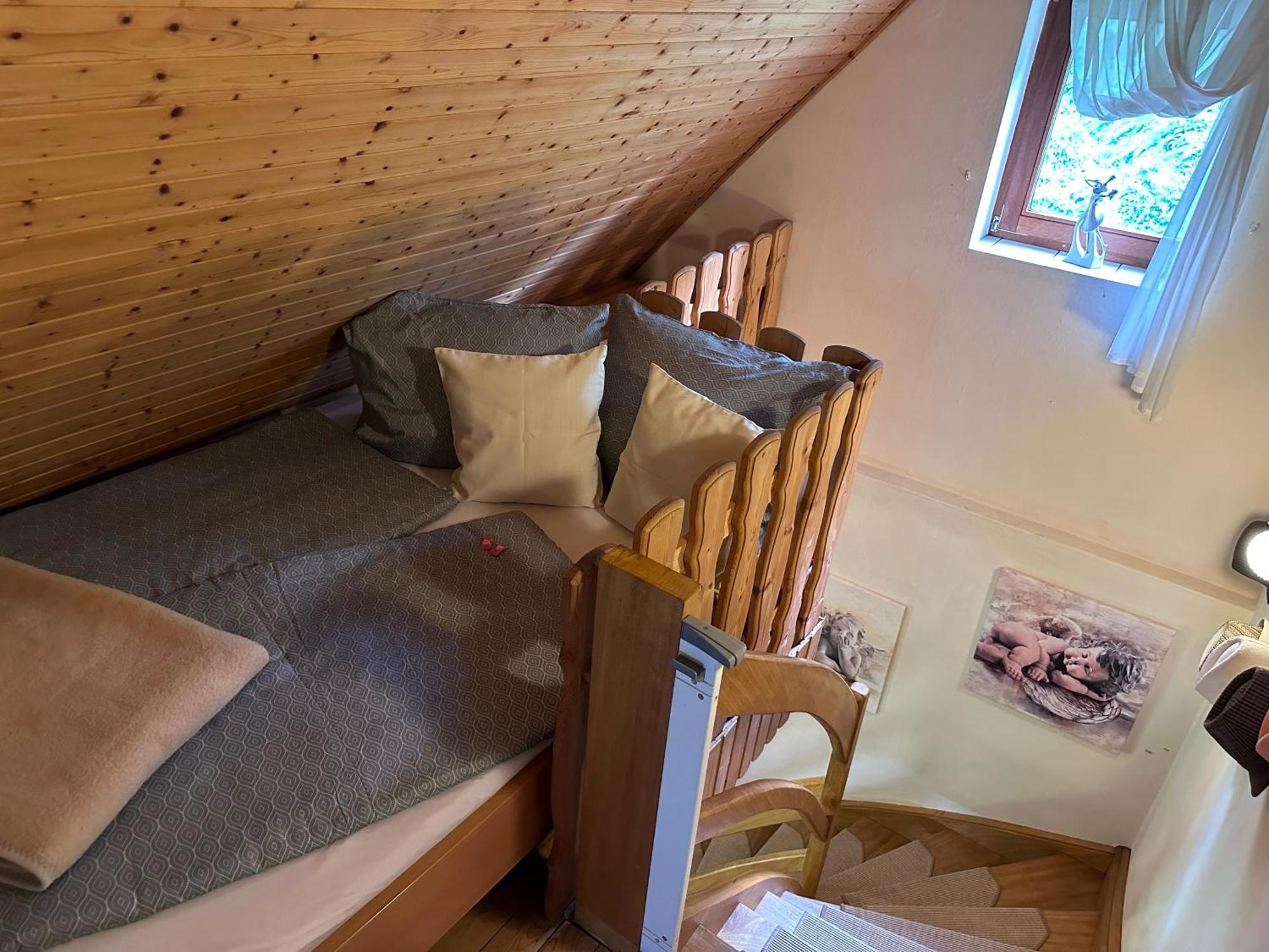 Ferienhaus Am Waldesrand Hatten Bagian luar foto
