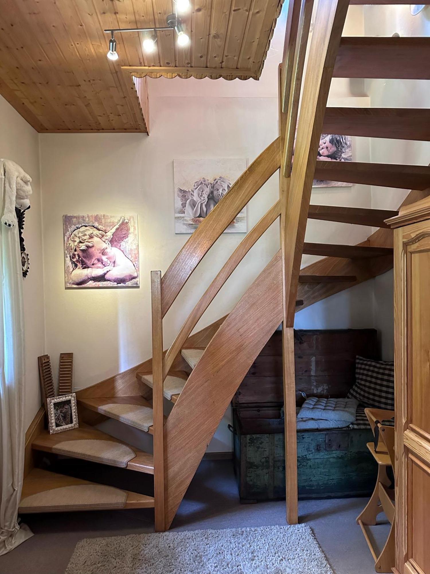 Ferienhaus Am Waldesrand Hatten Bagian luar foto