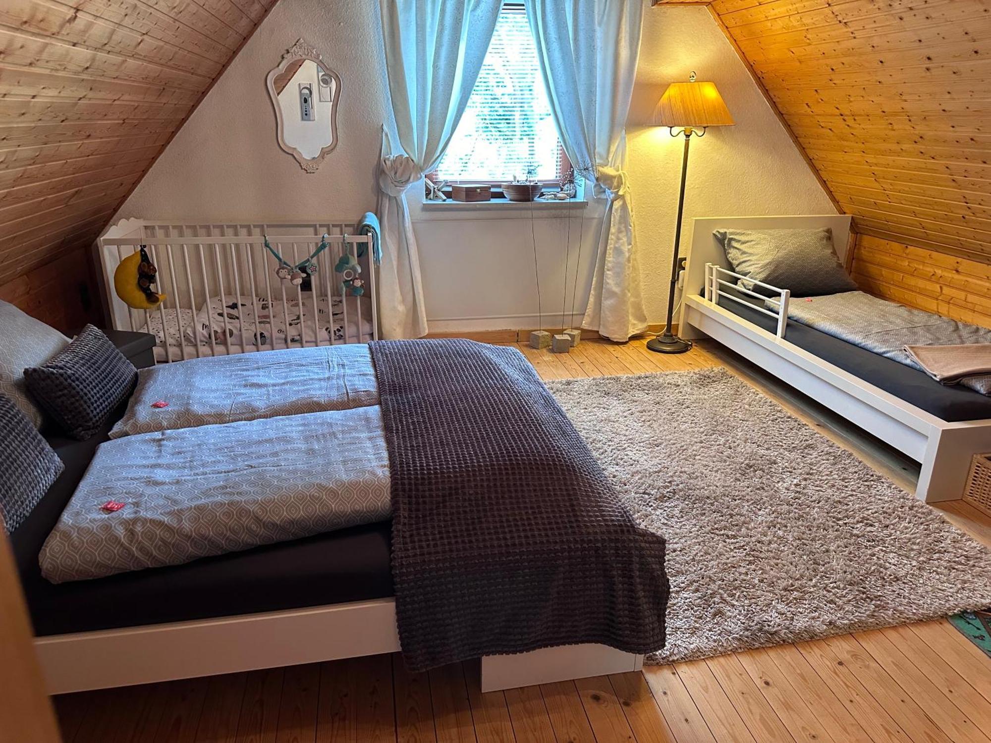 Ferienhaus Am Waldesrand Hatten Bagian luar foto